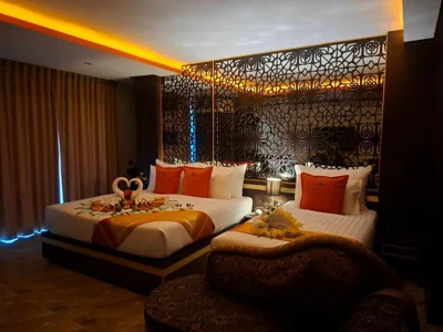 Triple Room with City View — BAB ALHARA HOTEL